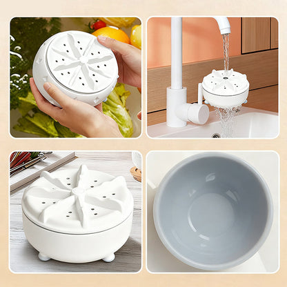 Effortless Vortex Fruit and Vegetable Washer